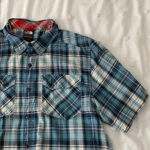 North Face button up